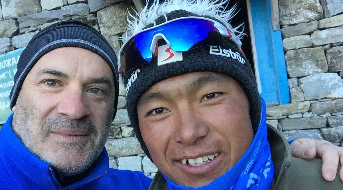 Nick and Sanduk in Nepal