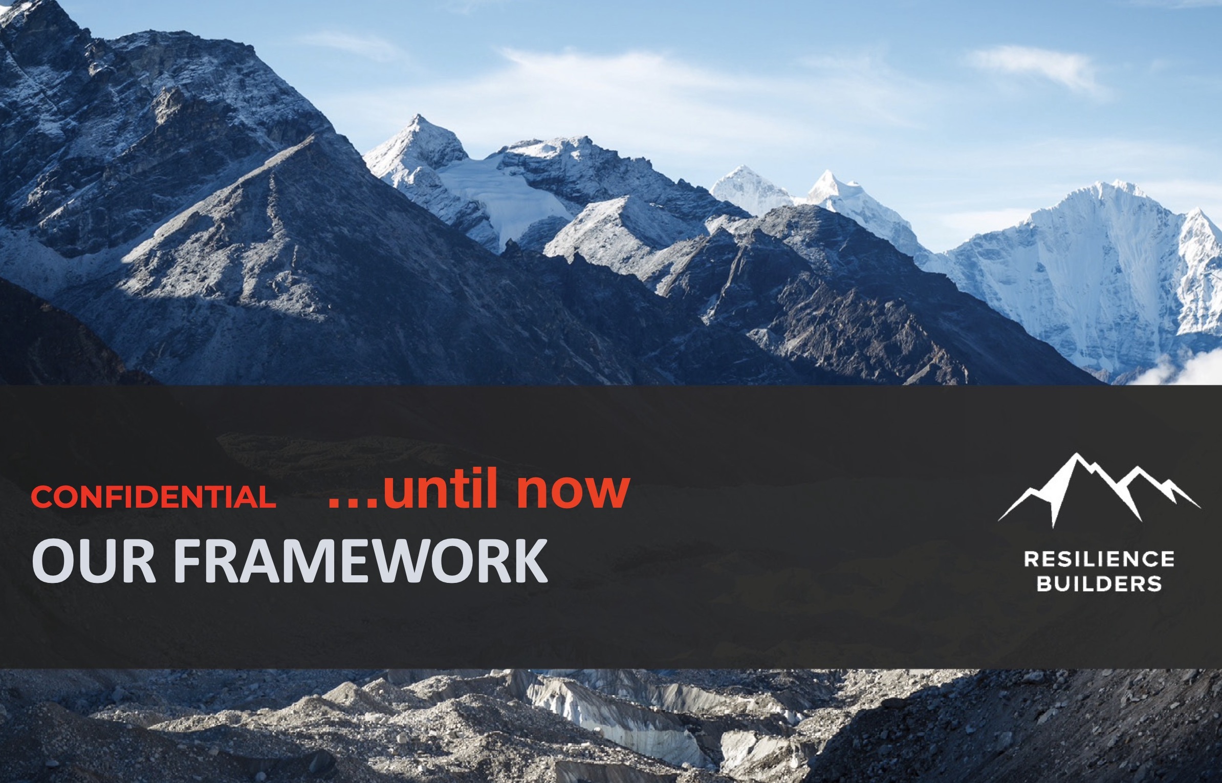 resilience training framework